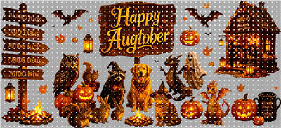 16oz Halloween-J  2583